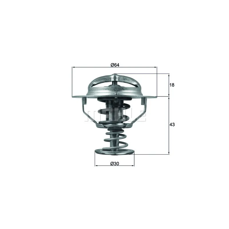 Thermostat d'eau BEHR TX 114 82D