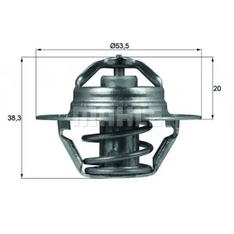 Thermostat d'eau BEHR TX 40 75D