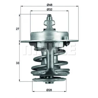 Thermostat d'eau BEHR TX 63 83