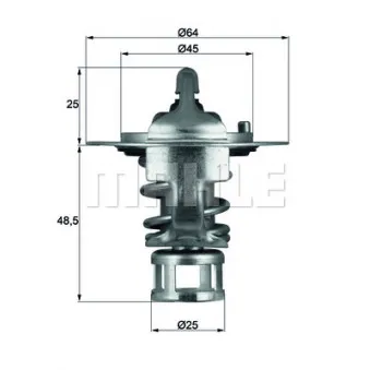 Thermostat d'eau BEHR TX 65 77