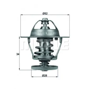 Thermostat d'eau BEHR TX 68 88D