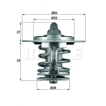 Thermostat d'eau BEHR TX 84 77