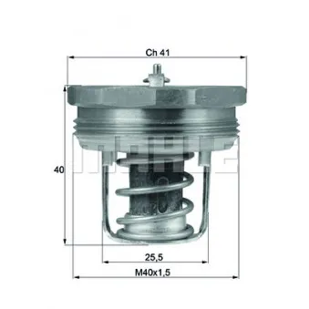 Thermostat d'eau BEHR TX 89 83