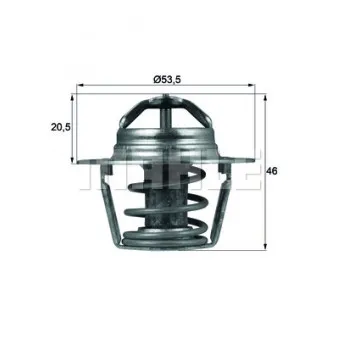 Thermostat d'eau BEHR TX 91 89D