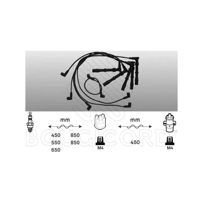 Kit de câbles d'allumage EFI AUTOMOTIVE 9768