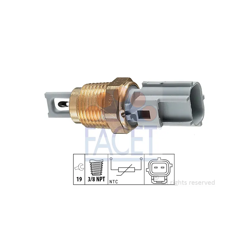 Capteur, température de l'air d'admission FACET 10.4004