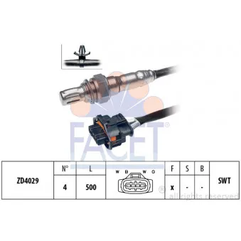 Sonde lambda FACET