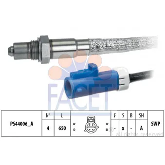 Sonde lambda FACET 10.8300