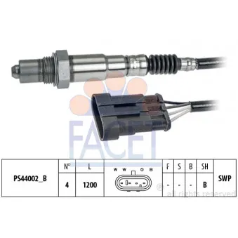 Sonde lambda FACET 10.8353