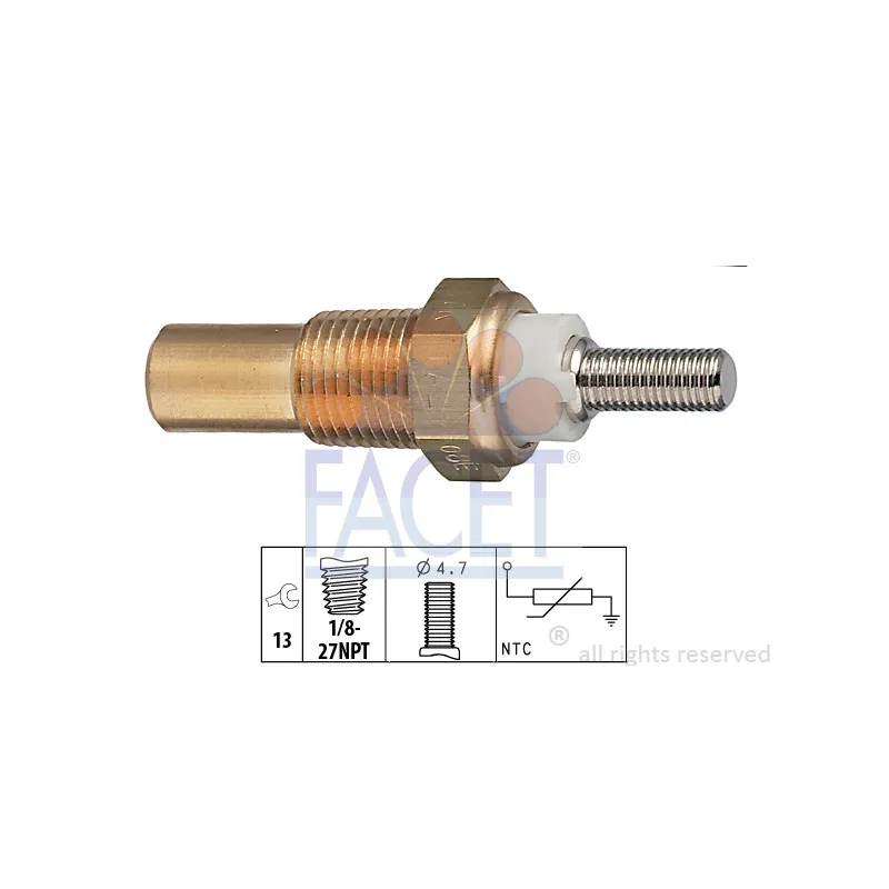 Sonde de température, liquide de refroidissement FACET 7.3010