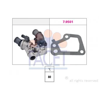 Thermostat d'eau FACET 7.8100