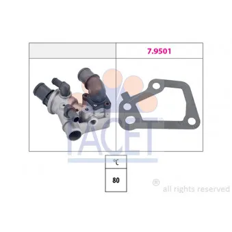 Thermostat d'eau FACET 7.8101