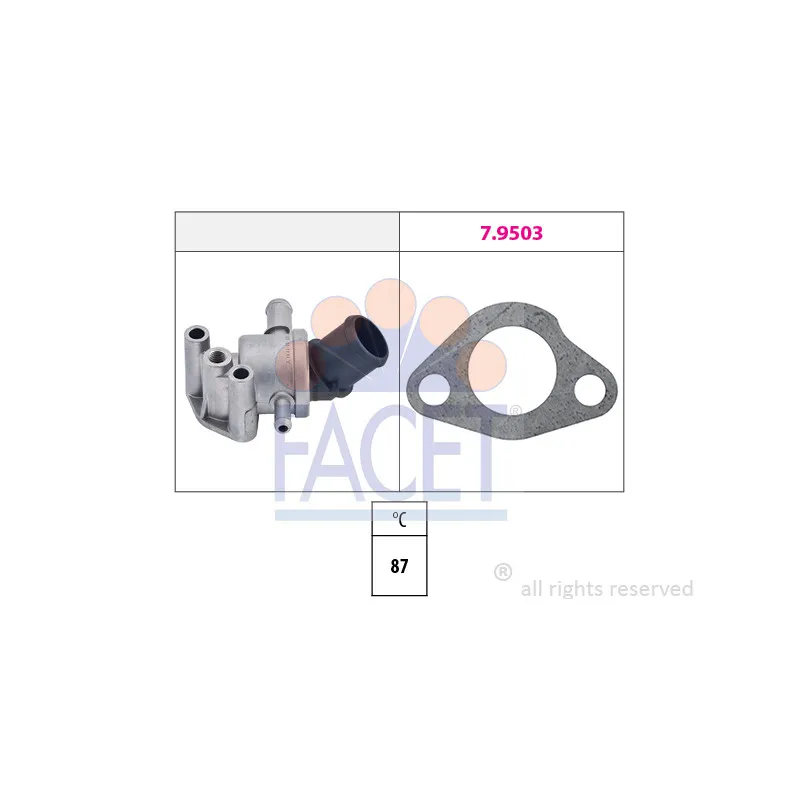 Thermostat d'eau FACET 7.8108