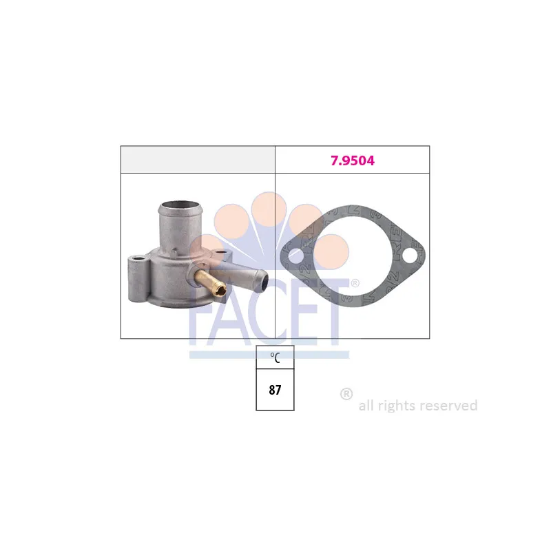 Thermostat d'eau FACET 7.8110