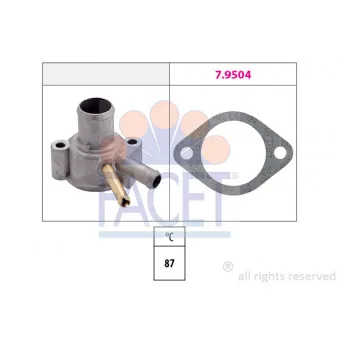 Thermostat d'eau FACET 7.8112