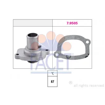 Thermostat d'eau FACET 7.8187