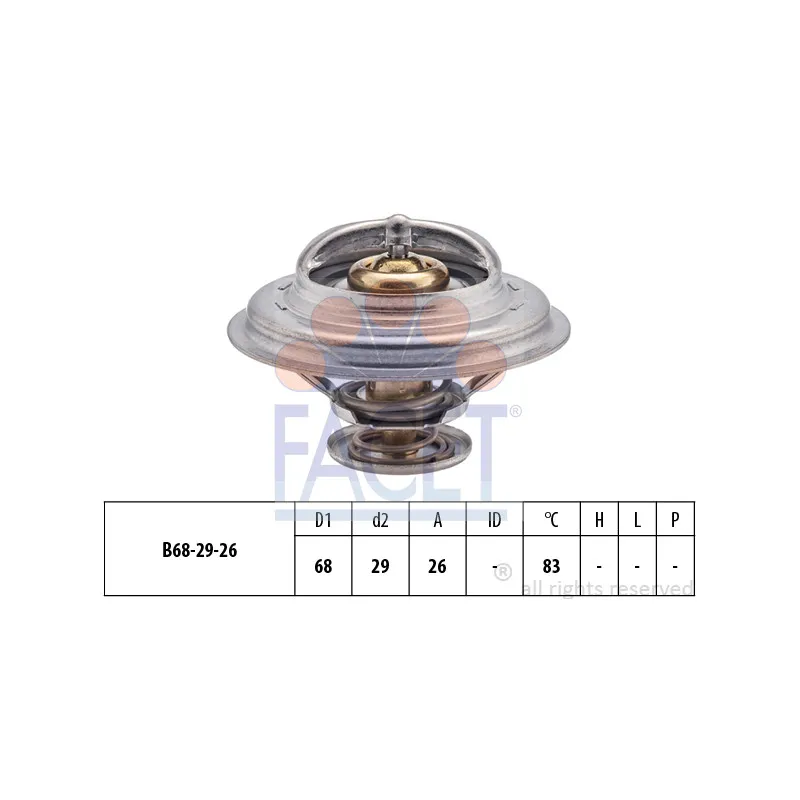 Thermostat d'eau FACET 7.8377S