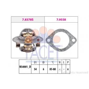 Thermostat d'eau FACET