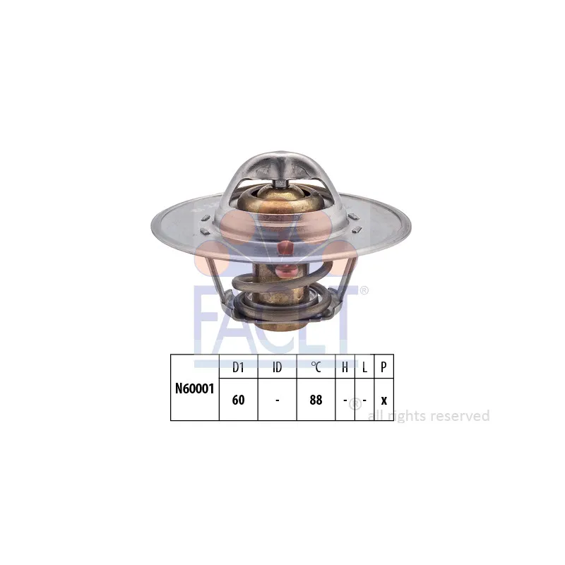 Thermostat d'eau FACET 7.8461S