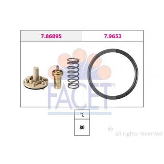 Thermostat d'eau FACET 7.8689