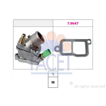 Thermostat d'eau FACET 7.8732