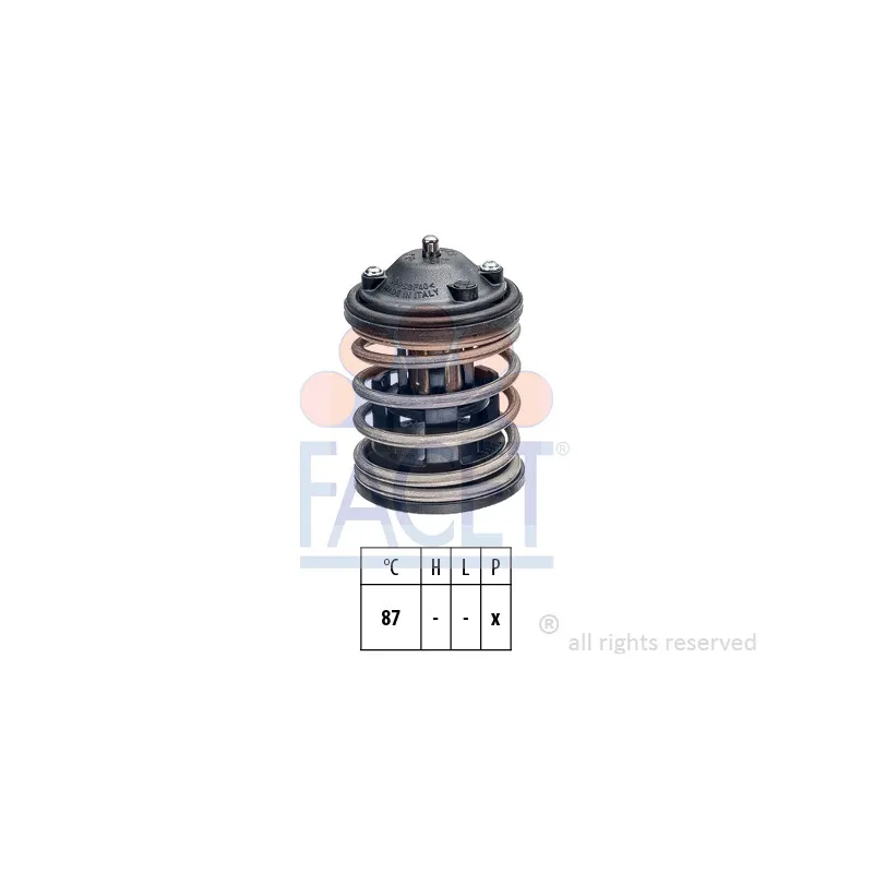 Thermostat d'eau FACET 7.8762S