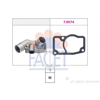 Thermostat d'eau FACET 7.8832