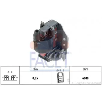 Unité de bobine d'allumage FACET 9.8002