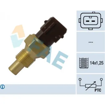 Sonde de température, liquide de refroidissement FAE 33792