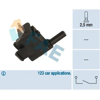 Contacteur, feu de recul FAE 40740