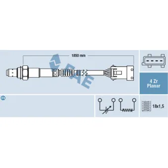 Sonde lambda FAE