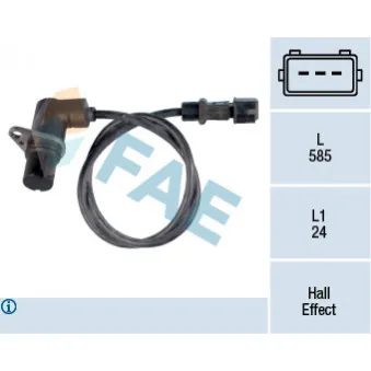 Palpeur de régime, gestion moteur FAE 79103