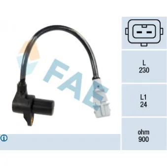 Générateur d'impulsions, volant moteur FAE 79127