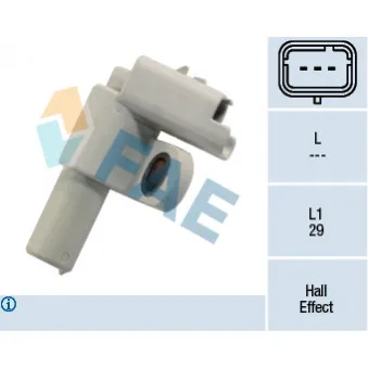 Palpeur de régime, gestion moteur FAE 79151