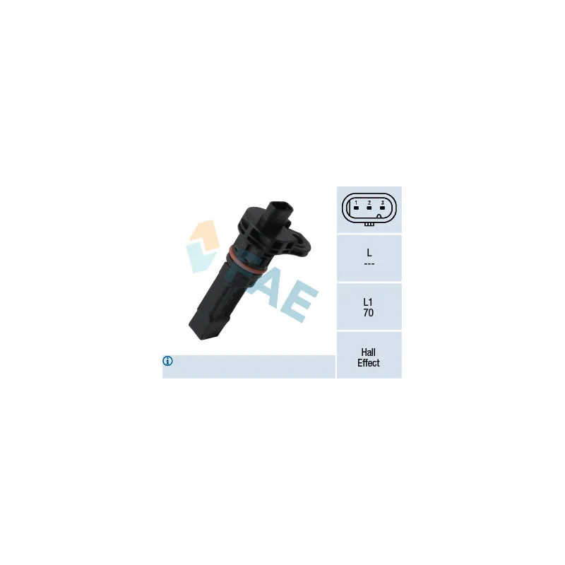 Capteur de vitesse de roue, boîte automatique FAE 79378