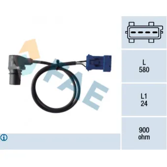 Capteur d'angle, vilebrequin FAE 79379