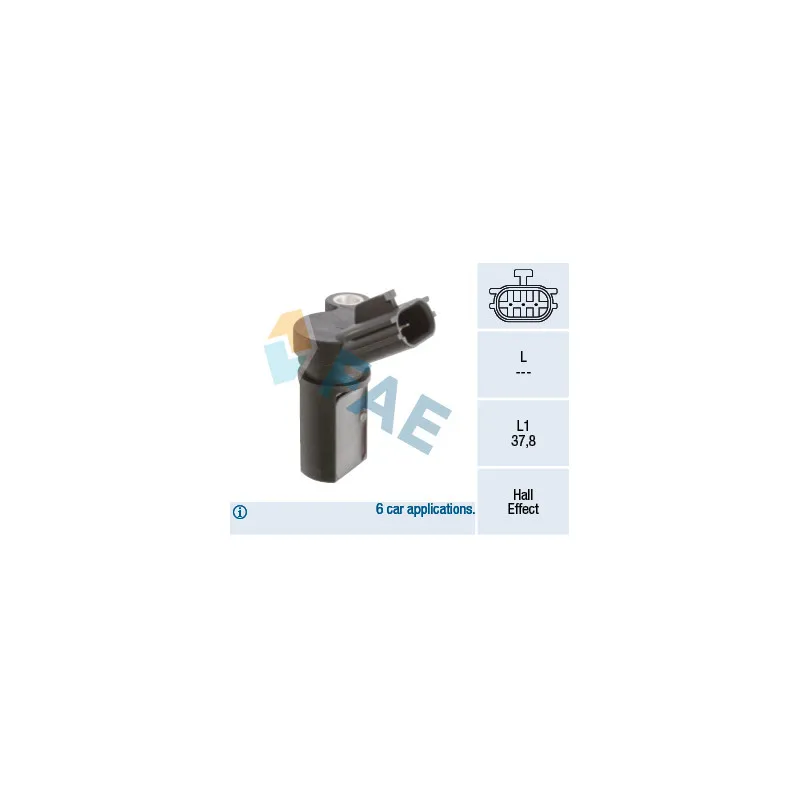 Capteur d'angle, vilebrequin FAE 79447