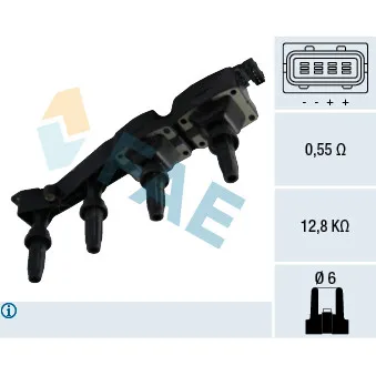 Bobine d'allumage FAE 80310