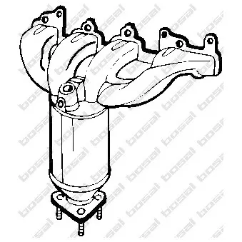 Catalyseur BOSAL 090-532