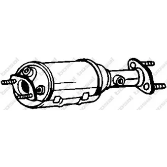 Filtre à particules / à suie, échappement BOSAL 097-214