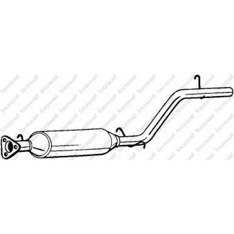 Catalyseur BOSAL 099-001