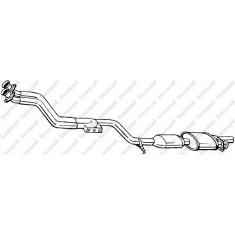 Catalyseur BOSAL 099-603