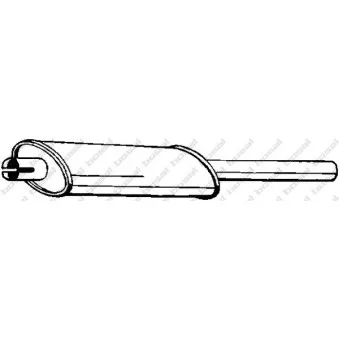 Silencieux avant BOSAL 135-591