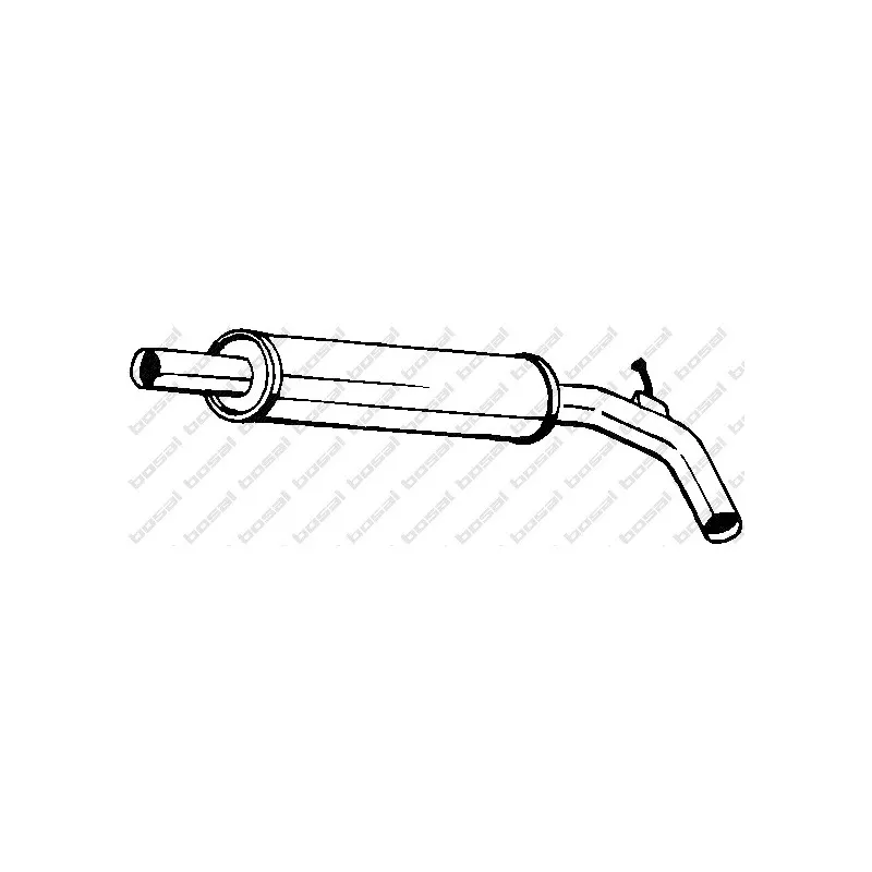 Silencieux central BOSAL 227-461