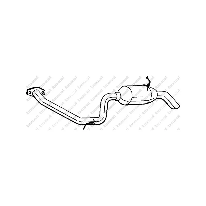 Silencieux arrière BOSAL 228-163