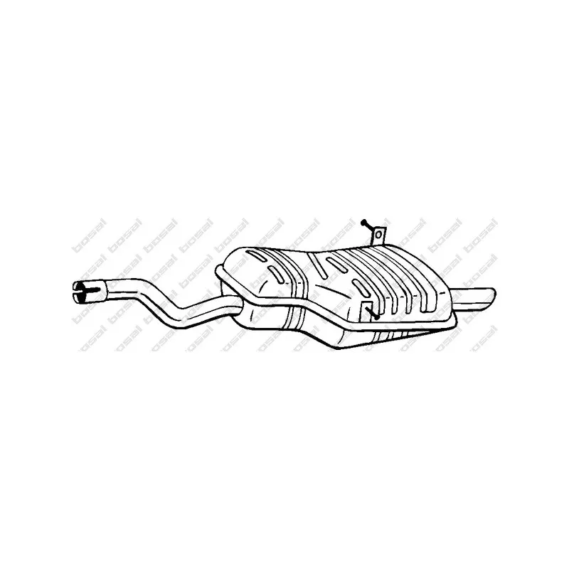 Silencieux arrière BOSAL 247-515
