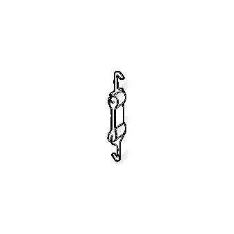 Bandes de caoutchouc, échappement BOSAL 255-754