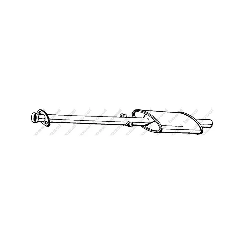 Silencieux central BOSAL 278-021