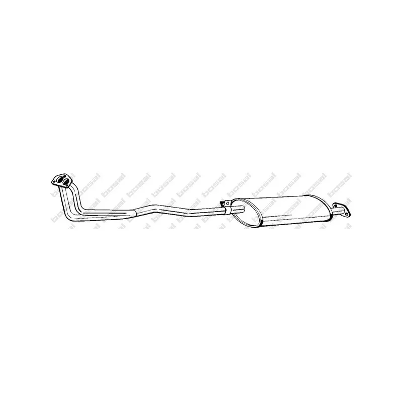 Silencieux avant BOSAL 282-671