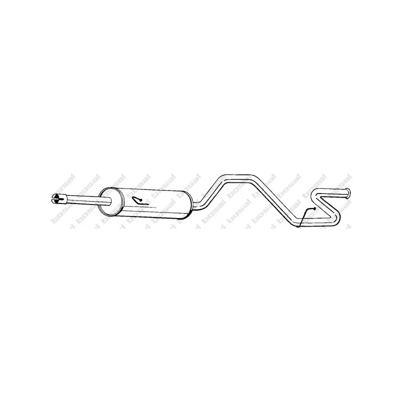 Silencieux central BOSAL 286-135